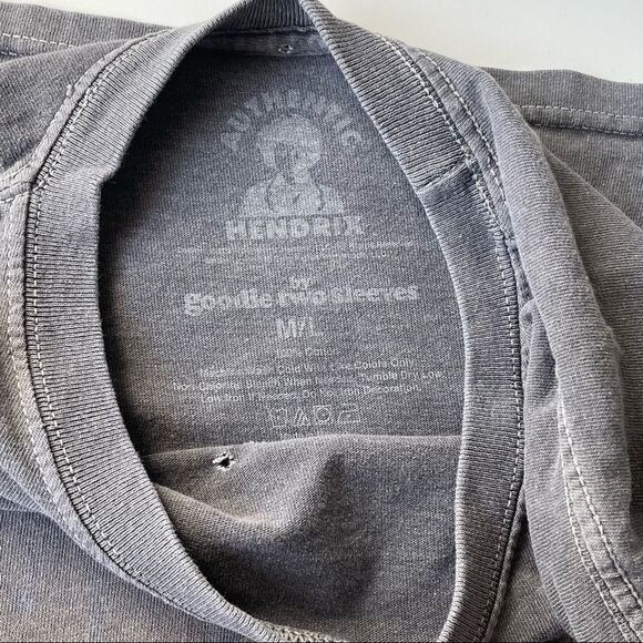 Distressed Jimi Hendrix Graphic Tee Sz M/L - Picture 4 of 5